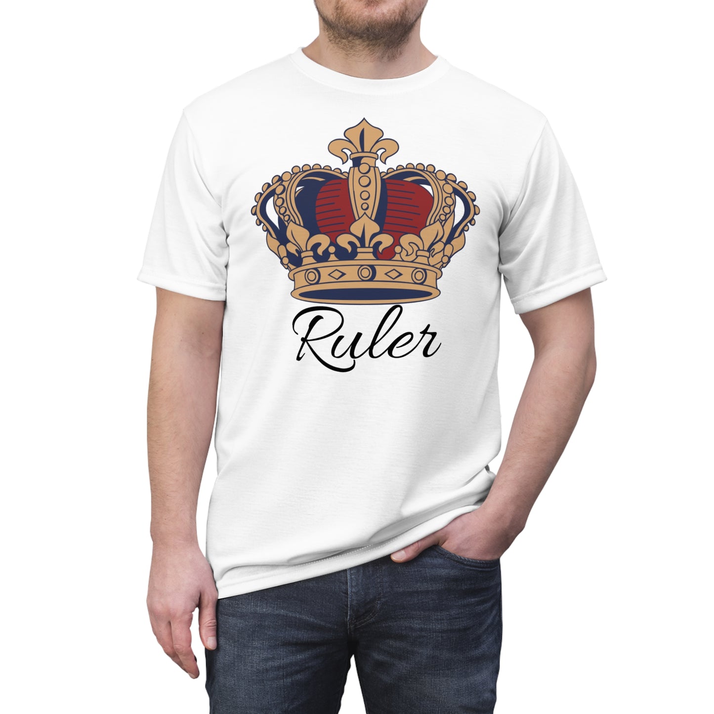 Sovereigné Luxury Crown Ruler Tee