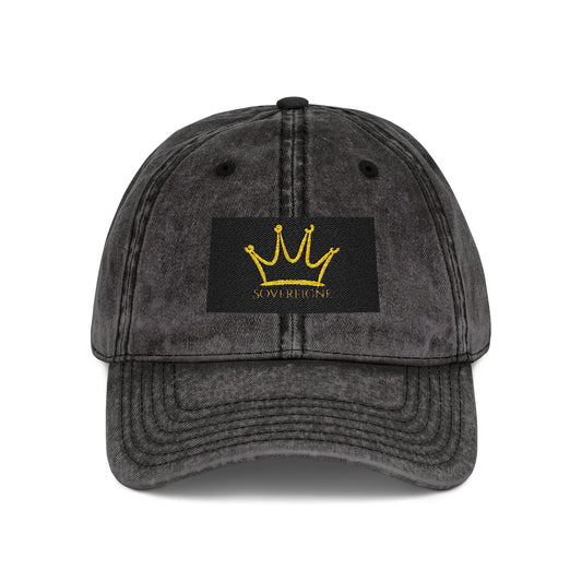 Vintage Crown Cap (Embroidery)