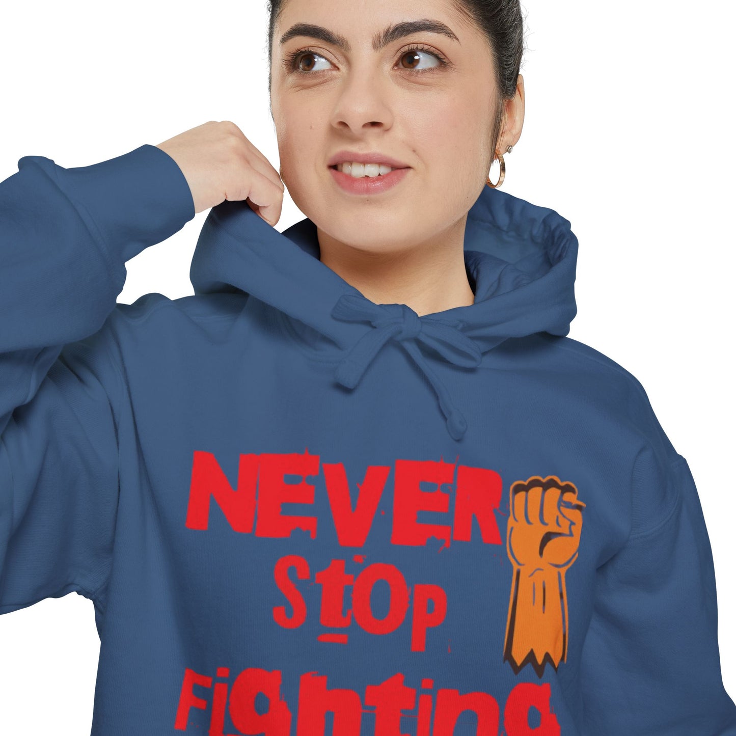Never Stop Fighting luxury jacket.