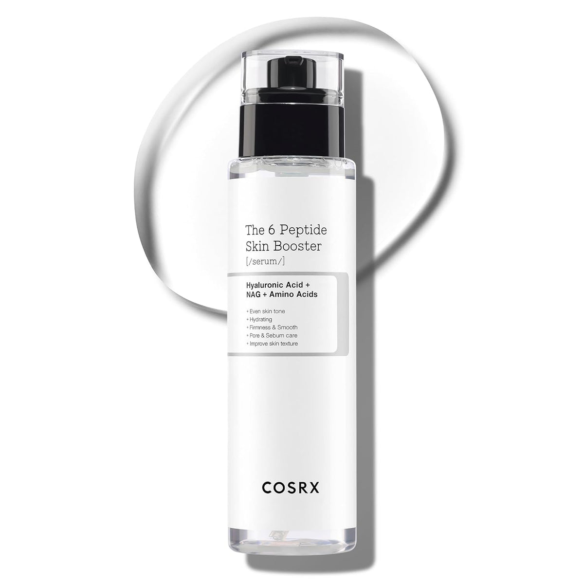 6X Peptide Collagen Skin Booster Toner Serum for Dull Skin, 5.07 Oz