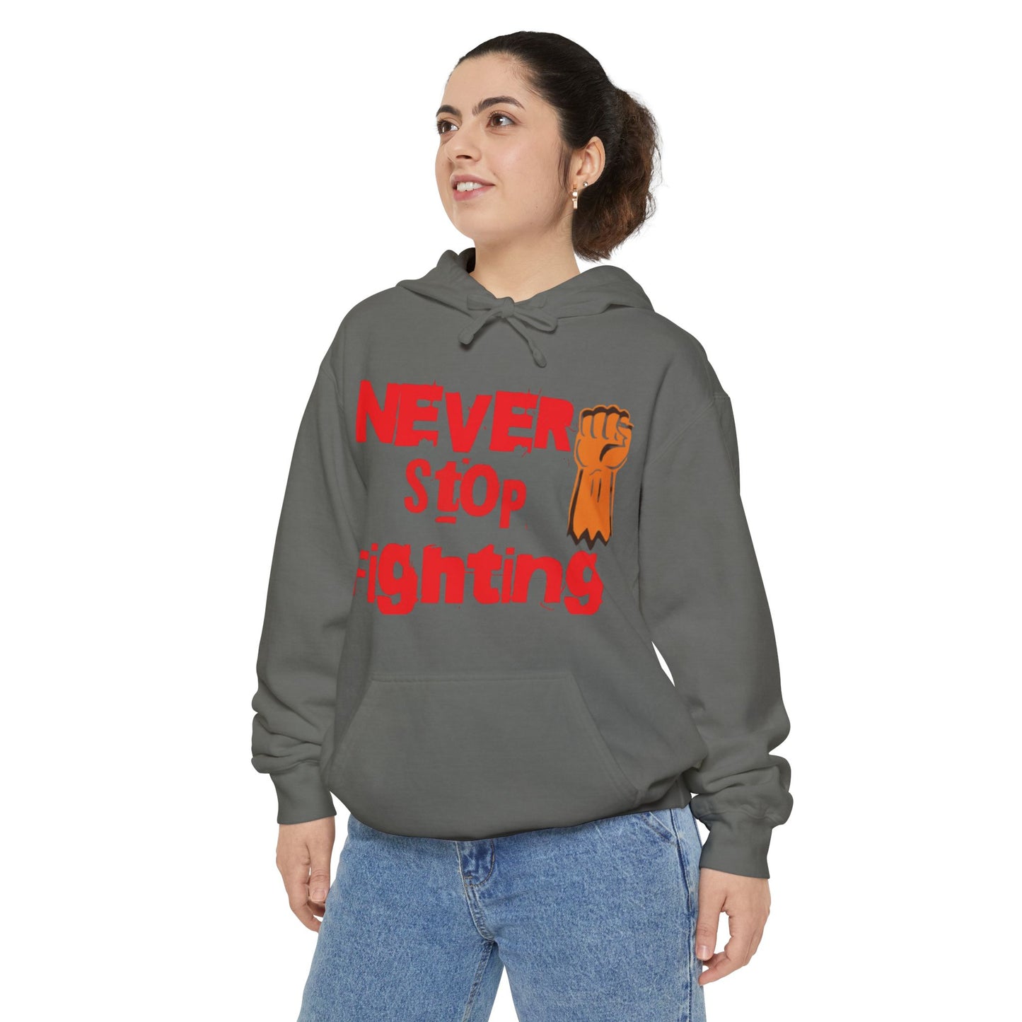 Never Stop Fighting luxury jacket.