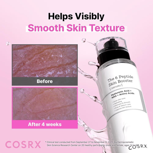 6X Peptide Collagen Skin Booster Toner Serum for Dull Skin, 5.07 Oz